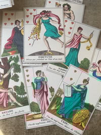 Image 8 of Jeu de cartes mythologique, fac similé de Grimaud de 1983, d’un jeu du XVIIIEME siècle. 