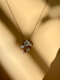 Image 1 of Rainfall keshi necklace 