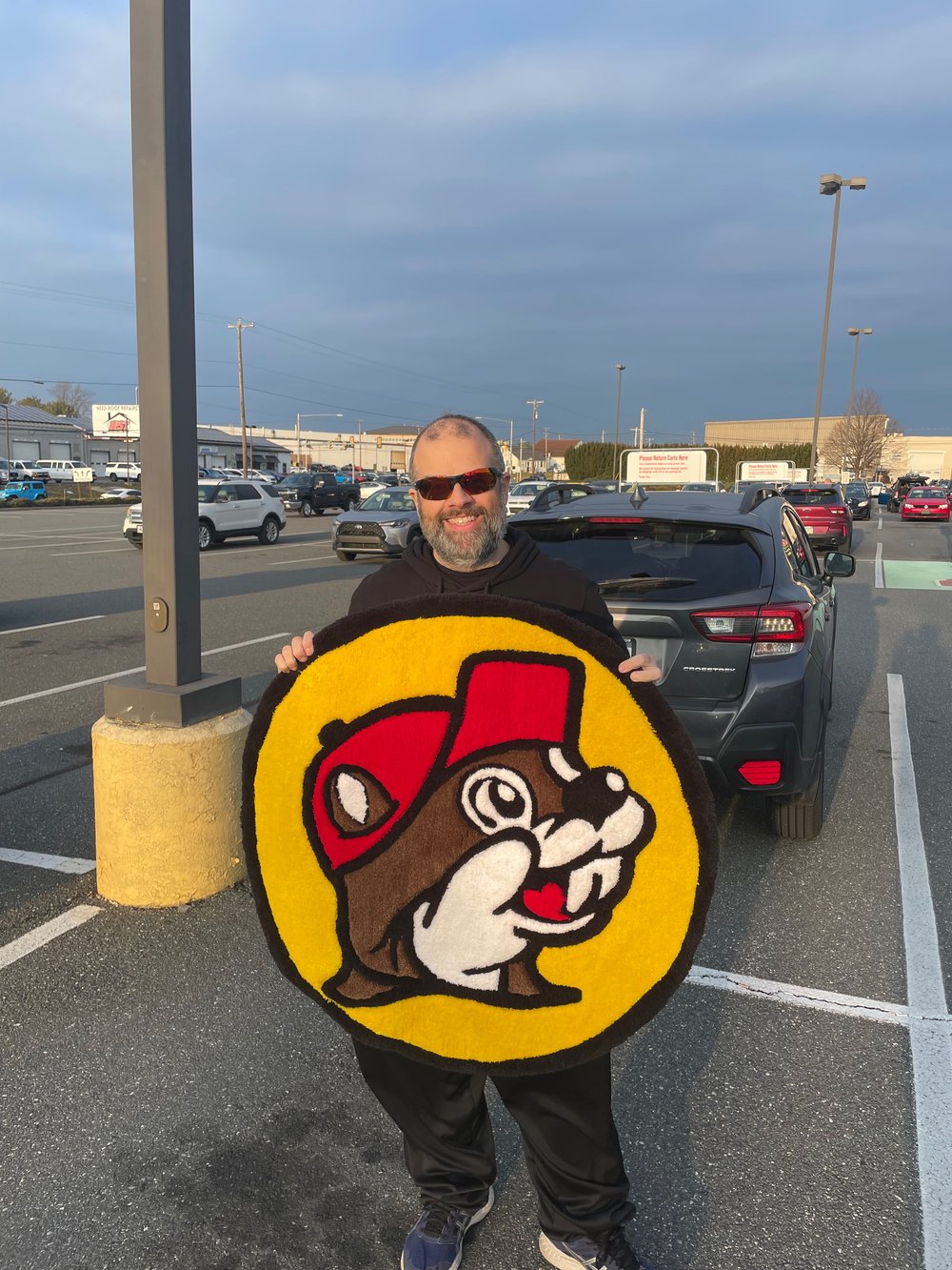 Image of Buc-ees Beaver Rug (3FT X 3FT)