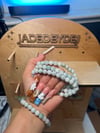 jade beaded bracelet 