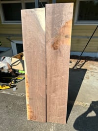 Image 2 of Figured walnut bookmatch 2