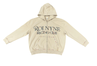 ROINYNE EMBELLISHED BOXED HOODIE 
