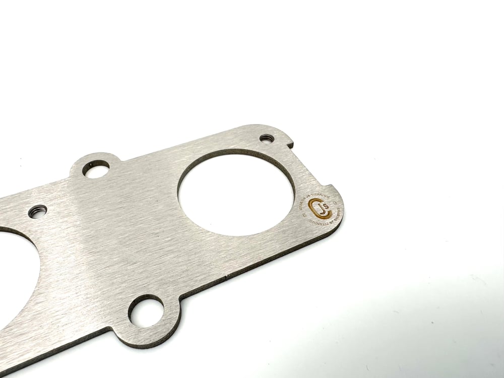Titanium Honda B16 / B18 Coil On Plug Adapter Plate.