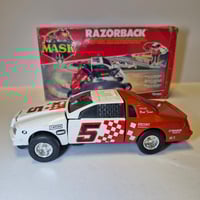 Image 4 of M.A.S.K Razorback with figure, mask and Box