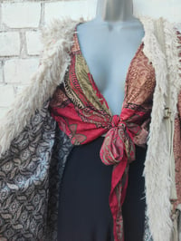 Image 9 of Stevie sari top with tassle- autumn colours