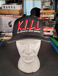 Image 1 of RARE K.I.L.L. Brand Snapback Hat - Next To New Condition - "The Strength Of Street Knowledge"