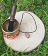rose quartz necklace 