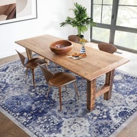 Image 2 of Vintage Persian Style Area Rug – Large Machine Washable Non-Slip Carpet for Living Room, Bedroom, 