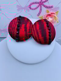 Image 6 of   Button Earrings #2