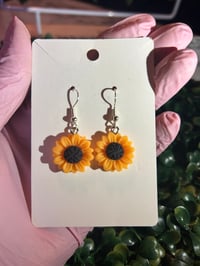 Image 3 of “Sunflower Child” Earrings