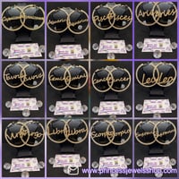 Image 1 of Zodiac Hoop Earring’s 