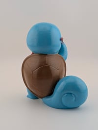 Image 4 of Valentine's Day Squirtle Handpainted FanArt Figurine