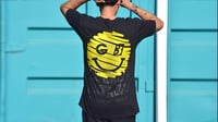 Image 6 of G3 "Sonríe" Black Oversize (Washed Print)