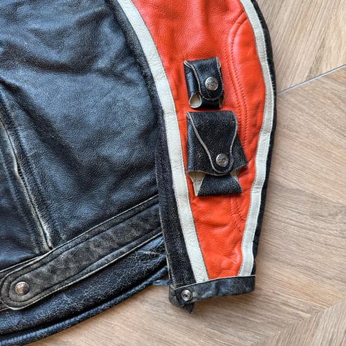 Image of Bok Brothers Harley Davidson Biker Jacket, Size Medium