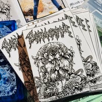 Image 7 of DISMORFIA - "Slow Disembowelment To Be Defecated Alive" cassette (w/ slipcase)