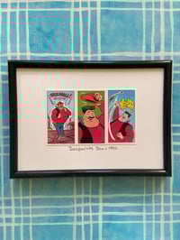 Image 2 of The Dandy Beano Collection c 1990, framed  vintage cards