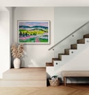 Image 2 of Neon Strand, Barossa SA (Original painting on paper, unframed)