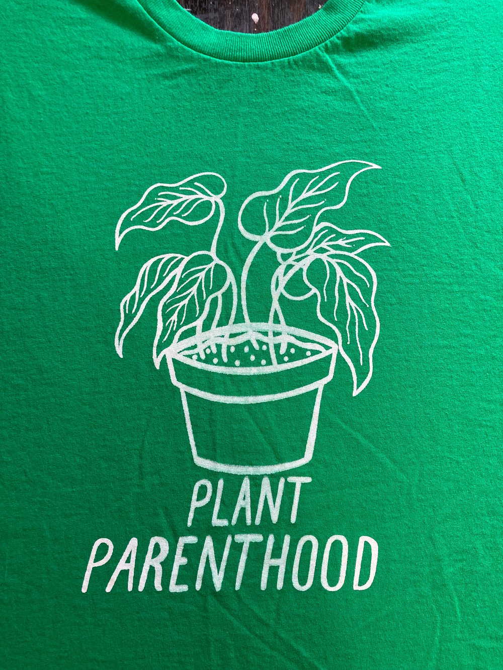 'Plant Parenthood' Custom Screenprint Tee (M Oneshot)