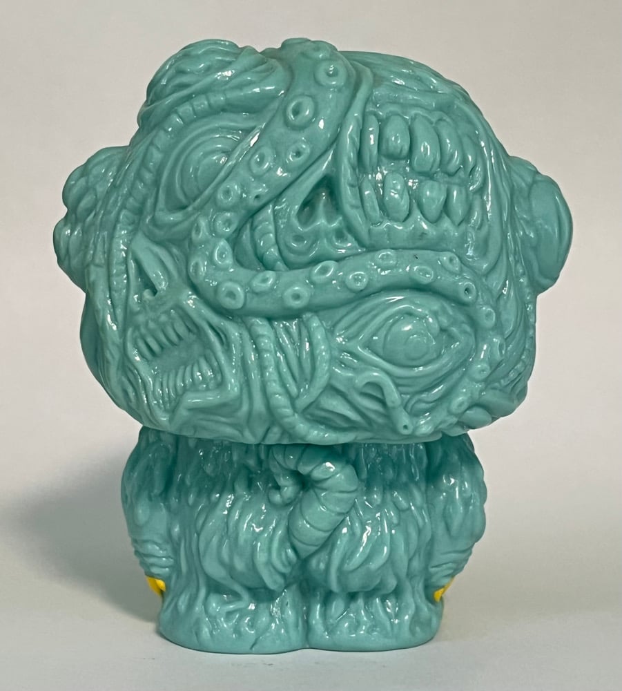 Zom vinyl figure and embroidered patch