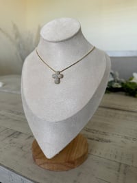 Image 2 of Bubble cross necklace