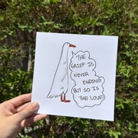The Grief (7x7 art print)