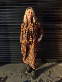 Image 6 of COCO- cocoon dress with pockets; Stretch fabrics