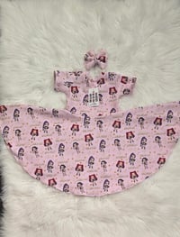 Image 1 of Kpop demon hunters dress and bow.