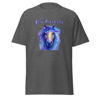 Image 6 of Unisex classic tee, Glow Fearlessly Horse Tee