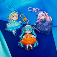 Image 1 of VOCALOID X EGL KEYCHAINS