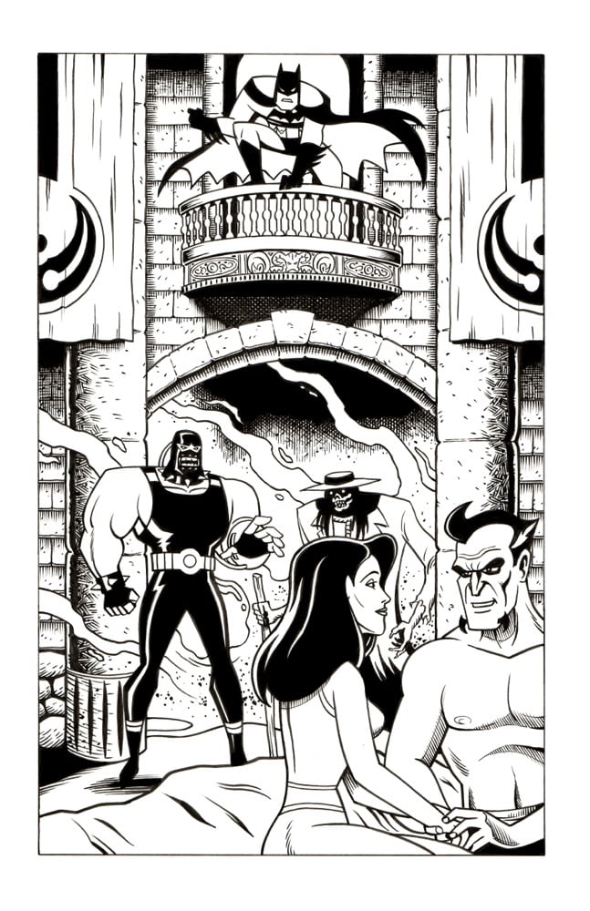 Bootleg Batman Adventures 2: pg. 24 original art