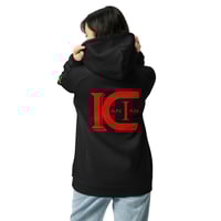 Image 3 of Icaniam “Love Yourself “ Unisex eco raglan hoodie