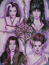 ‘Glam Monsters’ Embellished Art Print