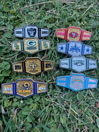 F-Ball champion ship belts 