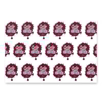 Image 7 of Wrapping paper sheets set of 3 wine inspired sheets