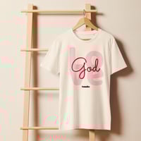 Image 3 of Trubledera Love God Unisex organic mid-light t-shirt