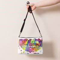 Image 1 of somewhere on the spectrum autism soul Crossbody bag