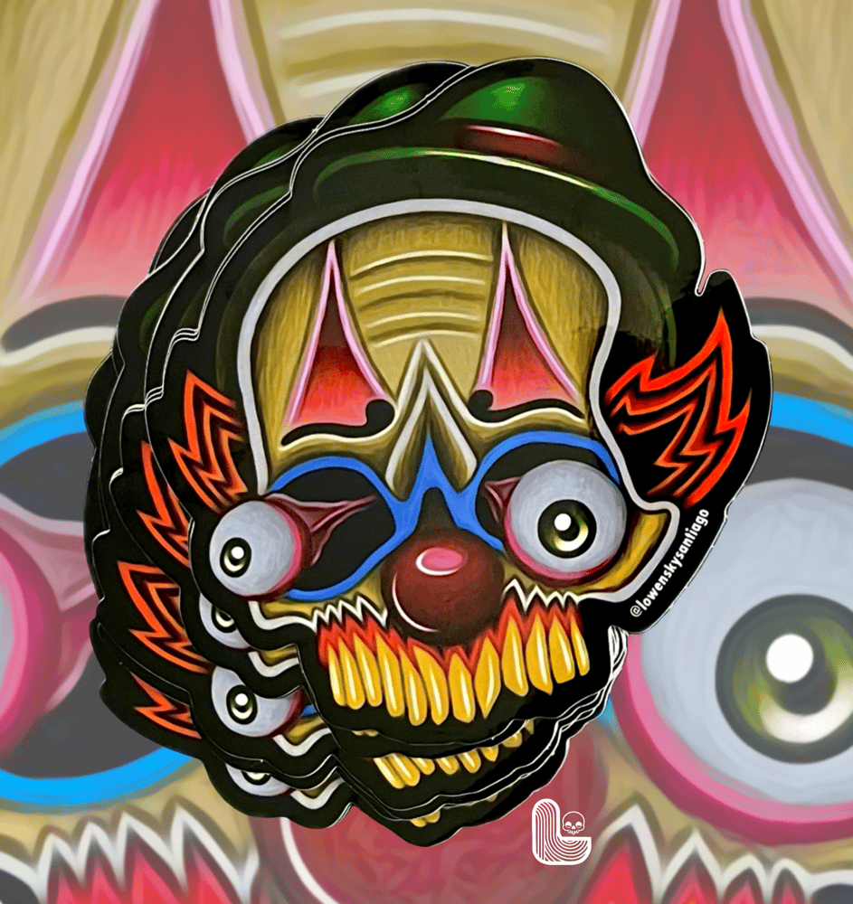 Image of Underworld Clown (Sticker)