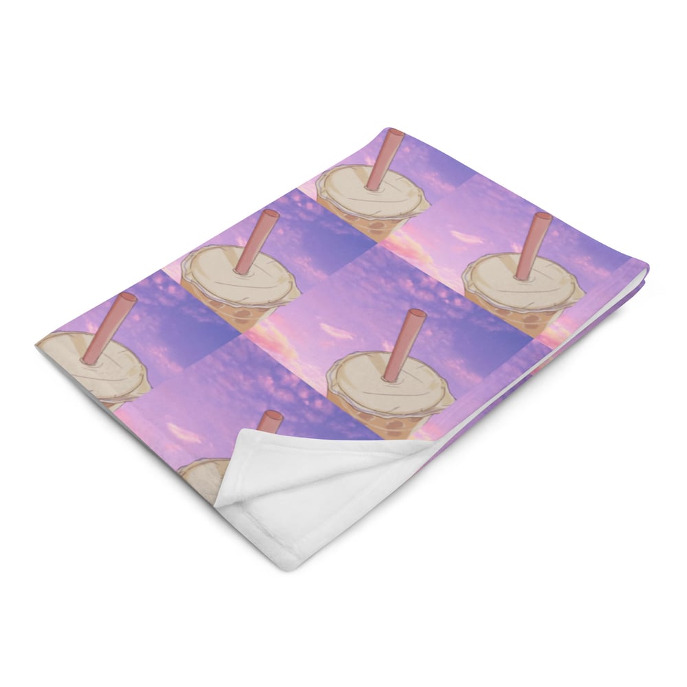 ZEN EXP - Bubble Tea Throw Blanket