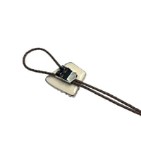 Image 2 of Western Pattern Porcelain Bolo Tie