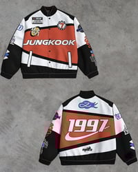 Image 3 of BTS Jungkook Racing Jacket