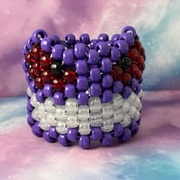 Image 1 of GITD Gengar Pokémon Kandi Cuff