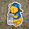 Winnie the Blue Sticker