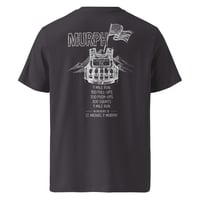 Image 5 of PA Murph Unisex organic ribbed neck t-shirt (Dark Color Option)