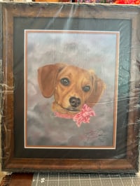Commissioned Pet - Fully Framed 