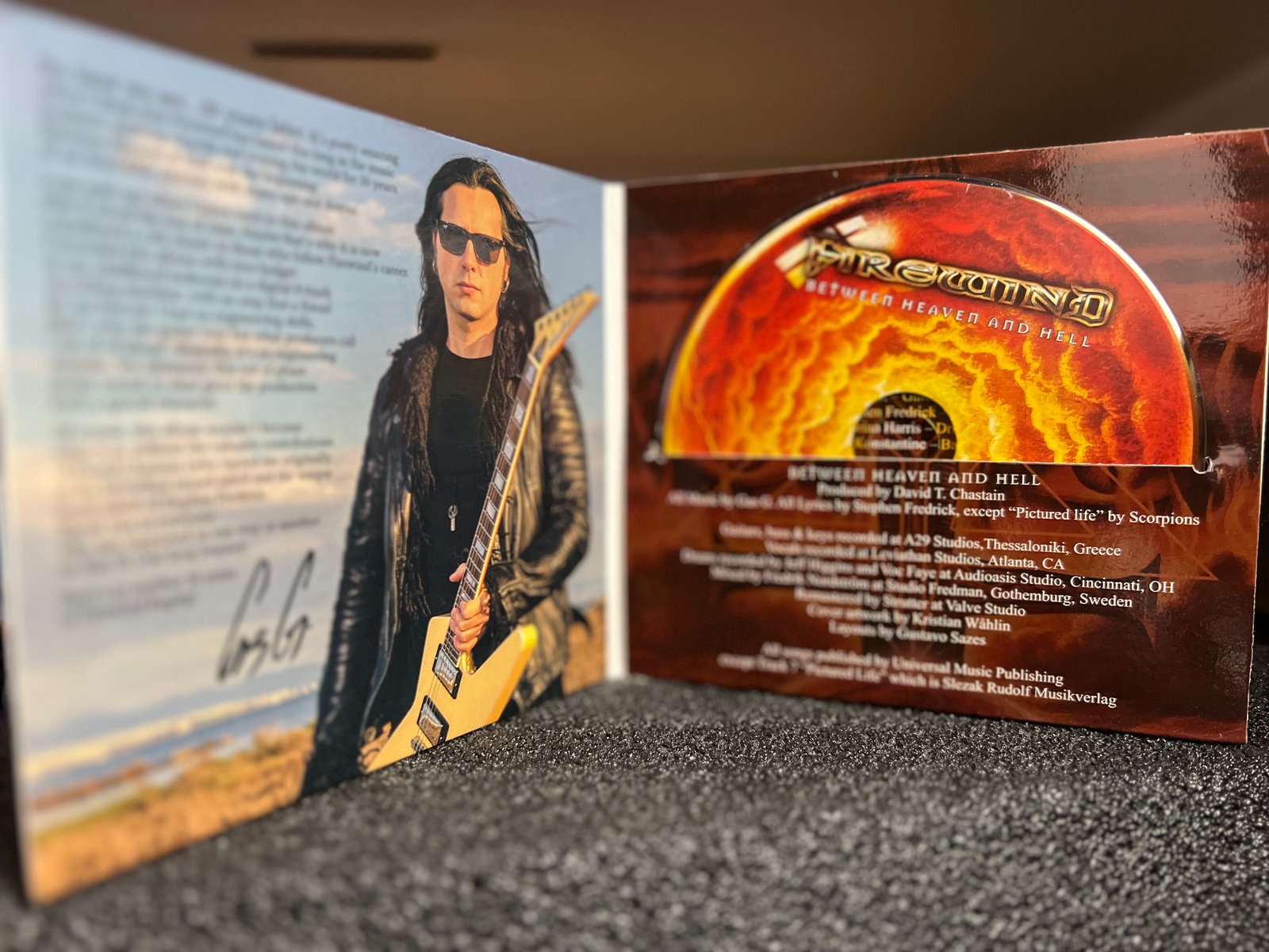 FIREWIND - Between Heaven and Hell CD (SIGNED)