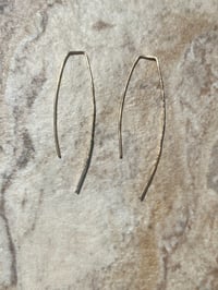 Image 1 of wishbone earrings