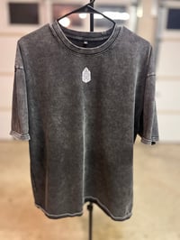 Image 4 of Strength Club Oversized Tee -  Faded Black