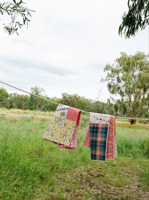 Image of Bush Picnic Quilt ~ ready to ship