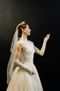 Image 5 of 1950s Blushing Bride