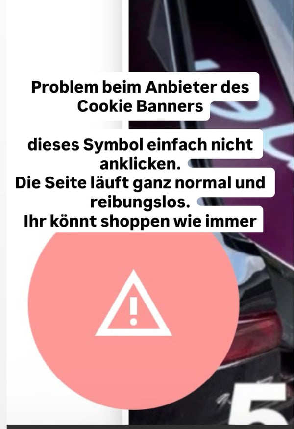 Image of Cookie Banner